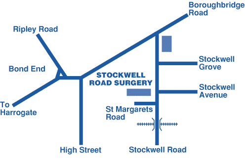 Practice Location Map